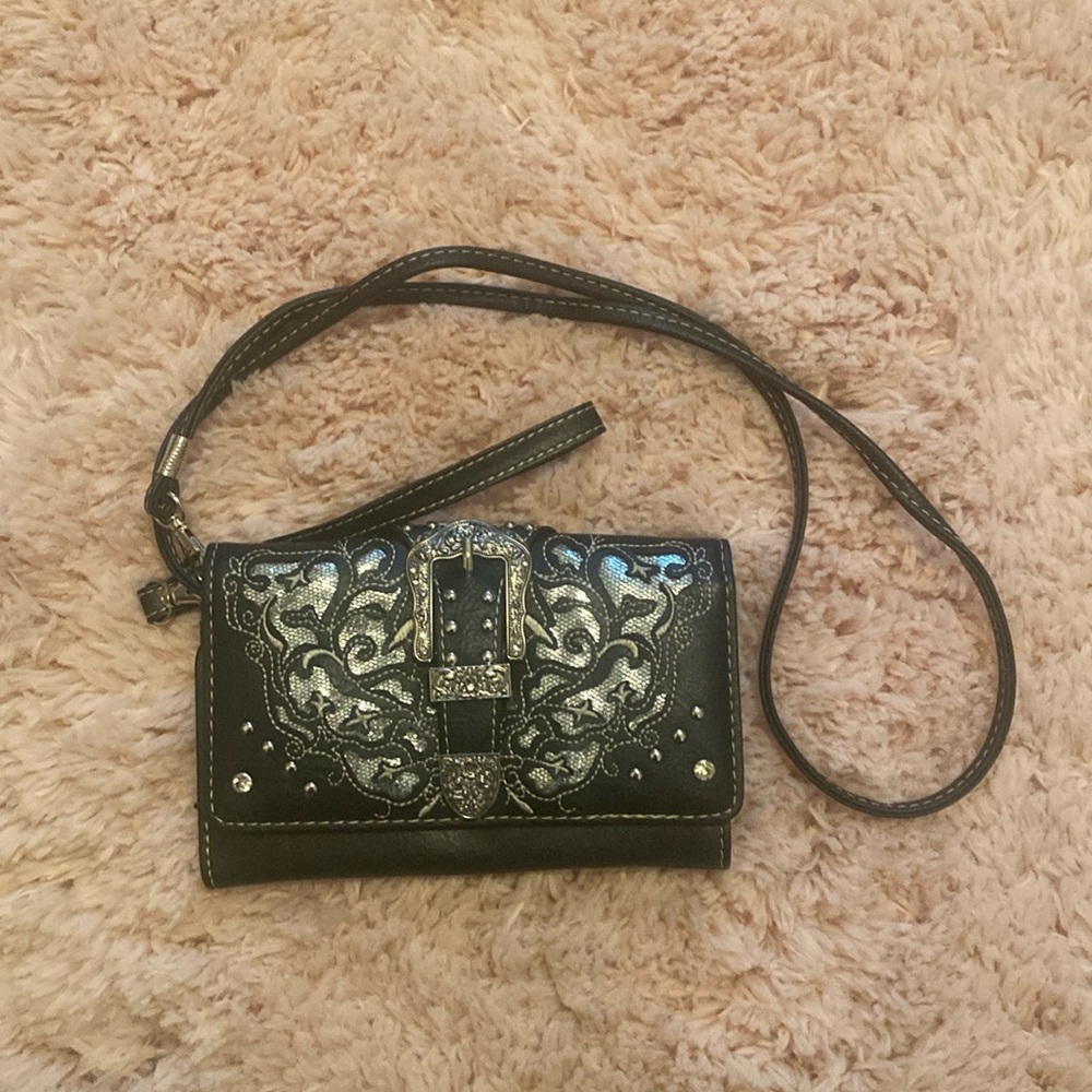 Crossbody wallet purse
